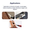 SOVYOULIVE Professional Multi-Material Deburring Tool - 10 HSS Swivel Blades