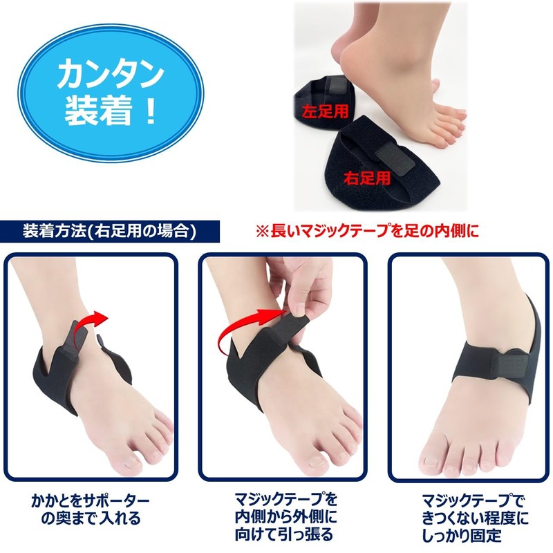 BONU Heel Supporter, 2 Pcs Small Heel Walking Heel Protective