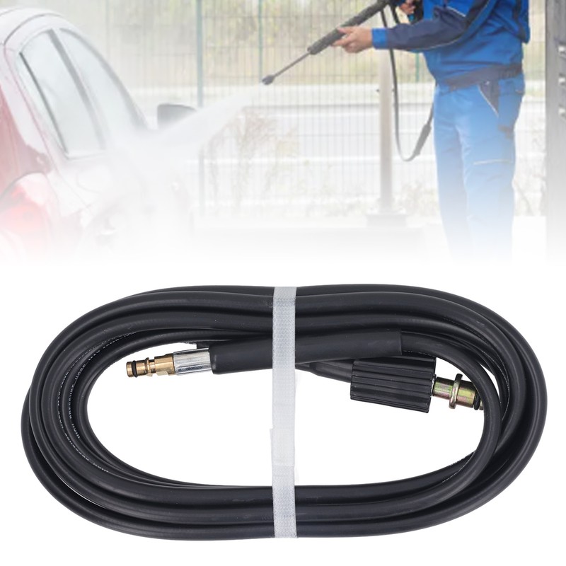 Pressure Washer Hose 5800PSI M22 and Plug Rubber Power Washer
