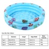 plplaaoo Round Inflatable Baby Toddlers Swimming Pool,Children Little Pump Pool,3