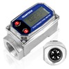 TEANTECH Digital Turbine Flow Meter Digital LCD Display with NPT