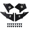 Unbranded x4 Splash Seals & Clips for Toyota 4Runner 2003-2020