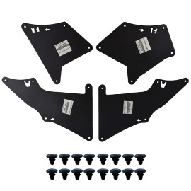 Unbranded x4 Splash Seals & Clips for Toyota 4Runner 2003-2020 Fender Liner Guards Apron