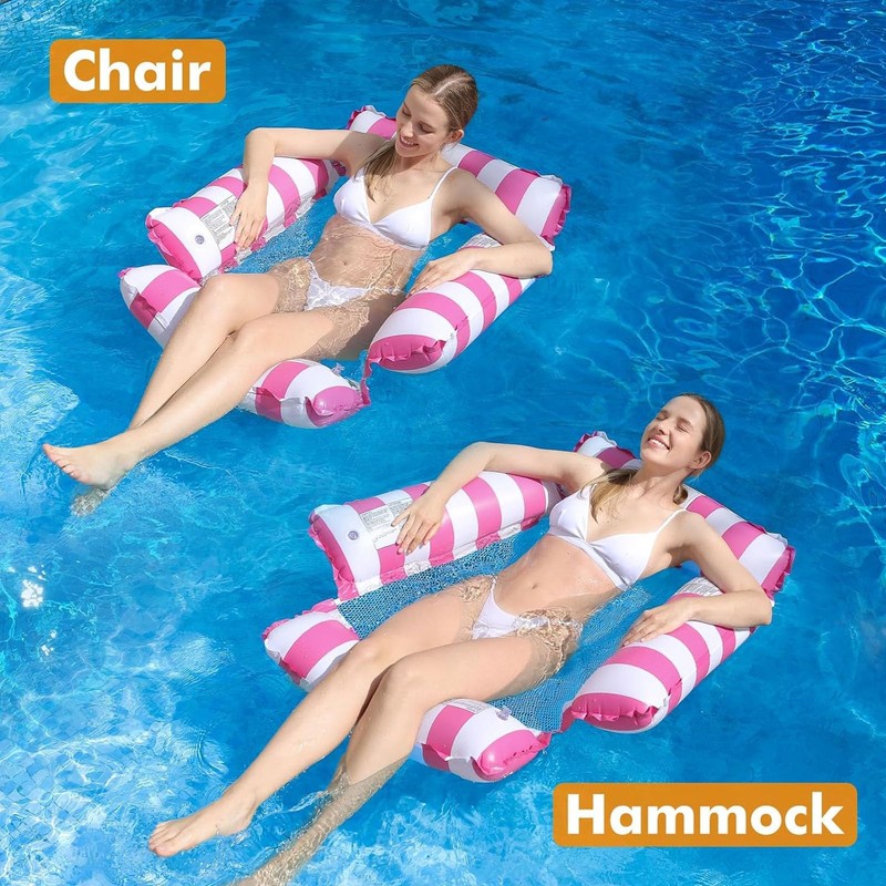 Water Hammock, Inflatable Hammock, Pool Inflatable Hammock, Pool Float, Inflatable