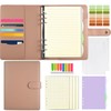 Mlife A5 Refillable Ring Binder, with 180 Sheets Refill Paper,A5