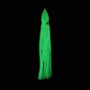 YELARXI Fishing Squid Skirts Glow Soft Plastic Trolling Lures, 12cm/5