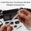 Ellington Pens Luxury Fountain Pen Set- Fountain Pens for Writing