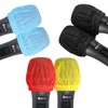 Microphone Cover, Microphone Windscreen, 100 Pcs/50 Pairs Disposable Microphone Cover,