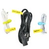 Silicone Magnetic Cable Ties Reusable Cord Organizer Twist Ties Silicone