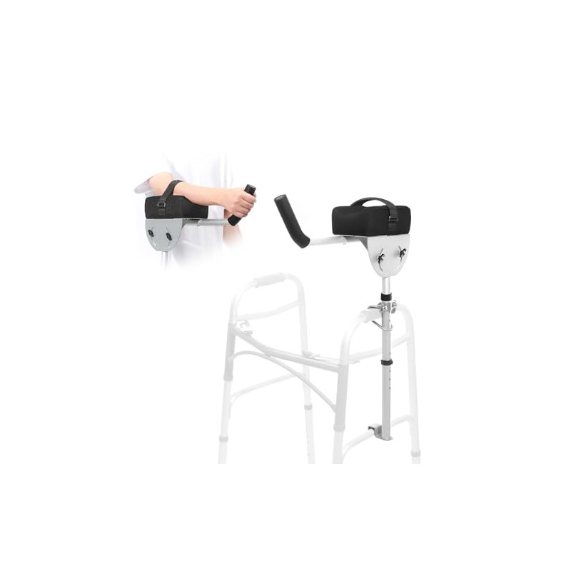 Walker Platform Attachment with Adjustable Padded Cuff - Walker Platform