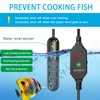 YukiHalu Small Aquarium Heater 25/50/100/150W with Protective Cover, Mini Fish