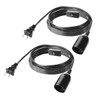 2-Pack Extension Hanging Lantern Cord Cable UL 375W with E26