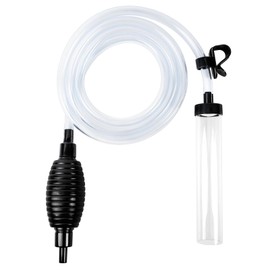 Aquarium Gravel Vacuum Cleaner, Fish Tank Water Changer, Hand Pump Siphon (7ft)