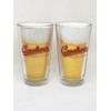 Beer Snob Barware Czechvar Pint Glasses - Set of 2