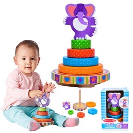 Melissa & Doug Elephant Rocking Stacker
