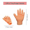 16 Pcs Mini Tiny Hands for Cats & Pranks, Stretchable