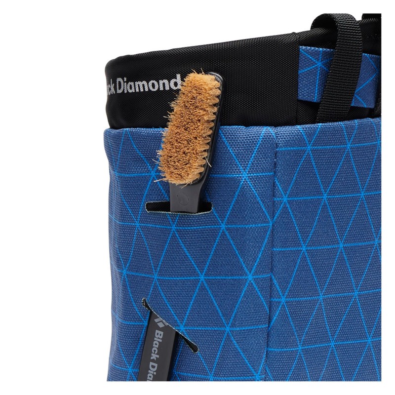 Black Diamond Unisex Gym Chalk Bag Ultra Blue Triangle M-L