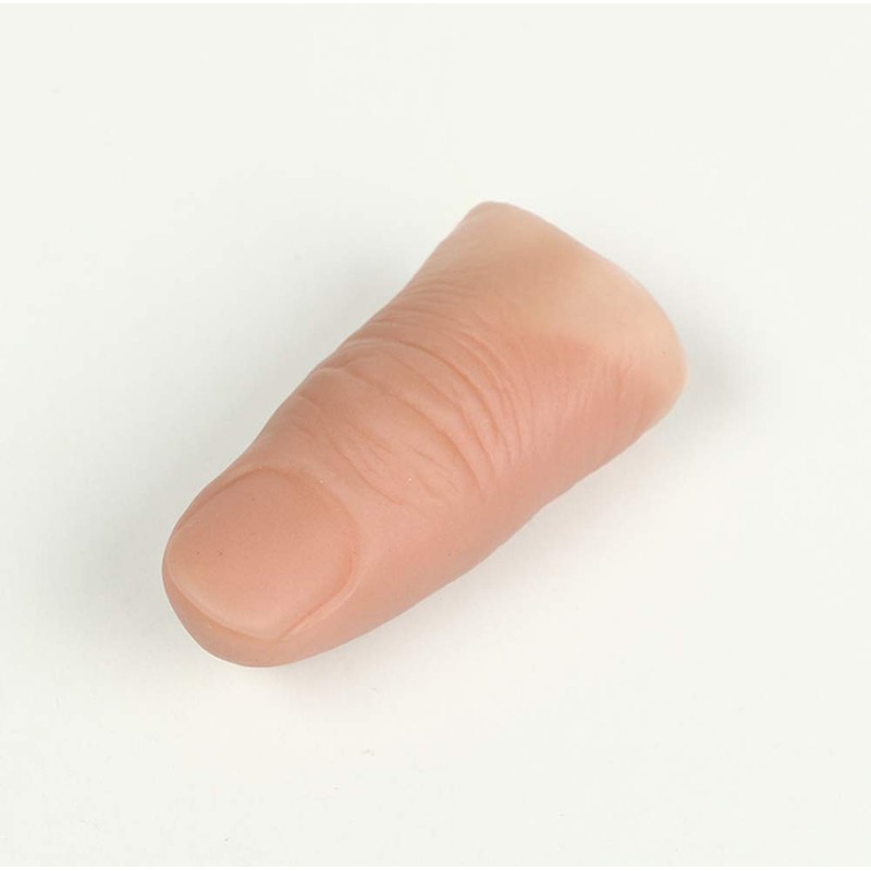 Zittop 2 Pack Disappearing Silk Fake Thumb Tip Magic Trick