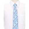 [COLORATA] Carolata Penguin Pattern Necktie (100% Silk / Jacquard Woven),