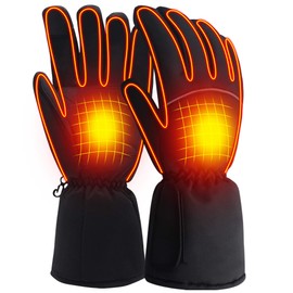 SVPRO Thinsulate Electric Heated Work Gloves with Rechargeable li-ion Battery Heated for Men and Women Touchscreen Warm Thermal Soft Lining