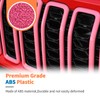 JeCar 9pcs Pink Angry Bird Style Headlight Covers & Grill