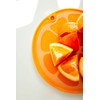 Dexas Citrus Slice Cutting Board/Serving Board 9 inches, Orange