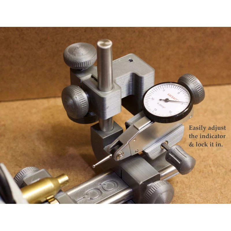 HSS QC-Rail Concentricity Gauge Fixture for Lever Indicators to measure