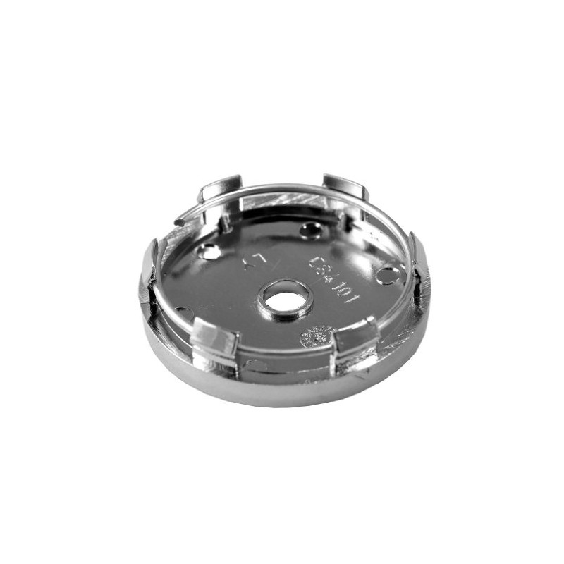 Micro Trader Universal Alloy Wheels Centre Hub Caps, 60mm, Silver,