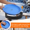 2 in 1 Heated Bird Bath for Outdoors for Winter,75W