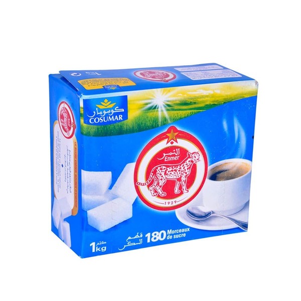 Blue Small Sugar Cubes 1 Kg – Ideal for Coffee,