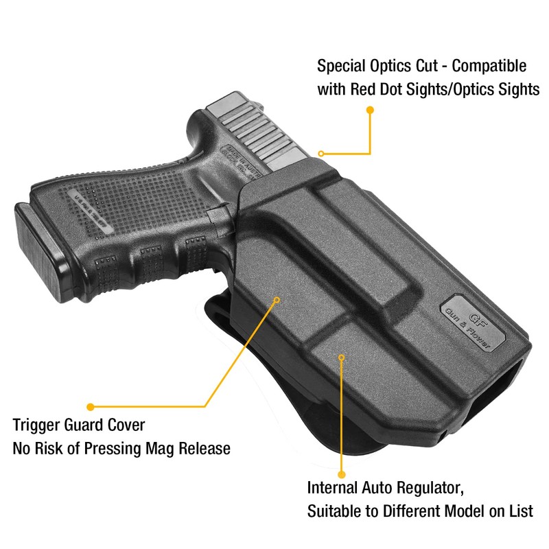 OWB Thumb Release Holster for Smith & Wesson M&P 9/40