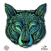 GT Graphics Ethnic Wolf - 12" Vinyl Sticker Waterproof Decal