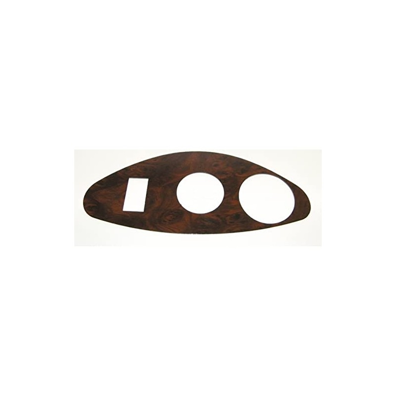 EZGO RXV (Freedom) Dash Cover Plate - Wood Grain