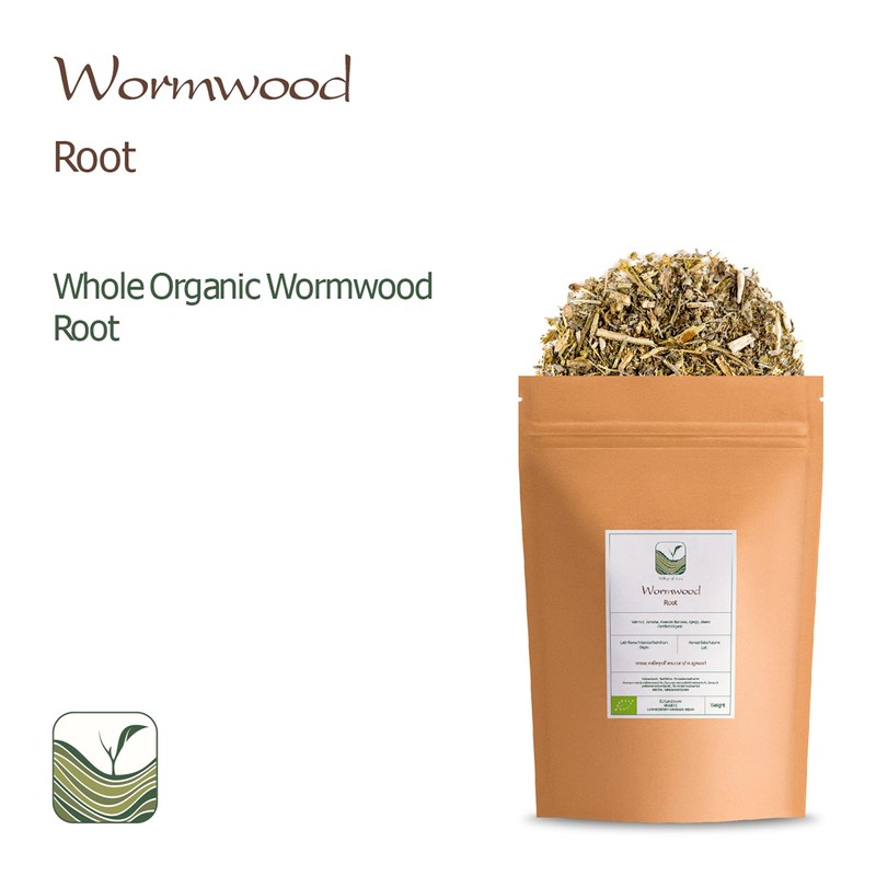 Wormwood Mugwort Organic Herbal Tea - Strong and Bitter -