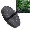 Solar Water Pump 1W 130mm Solar Panel Fountain Pump 30‑50cm