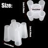 Fbshicung 2 Pcs Clear Spool Holder #546893 Thread Adapters for