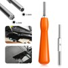 Gamebit Security Screwdriver, Double-Ended 4.5mm 3.8mm Gamebit Screwdriver Bit Set