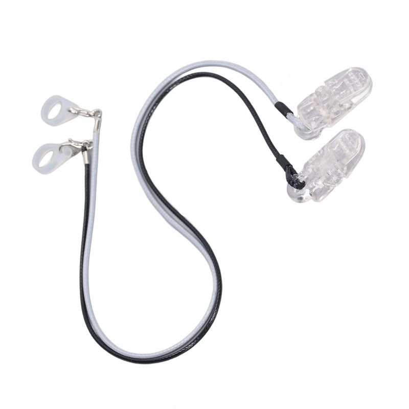 2pcs Sound Amplifier Clip Rope Nylon Monaural Sound Aid Protective