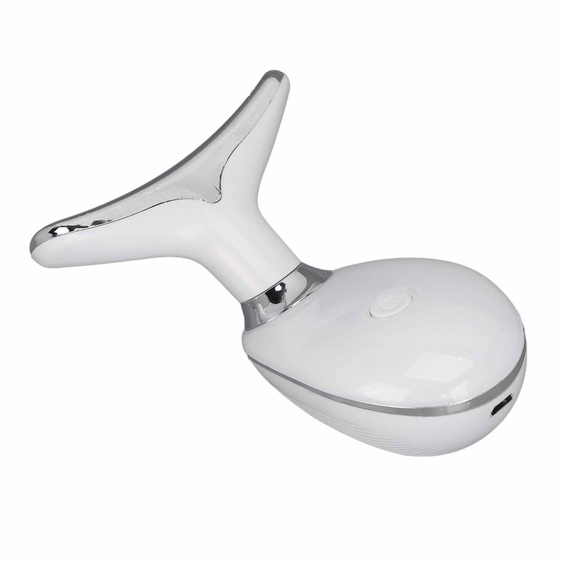 Neck Skin Tightening Lifting Massager Colorful Lights Wrinkle Removal Vibration