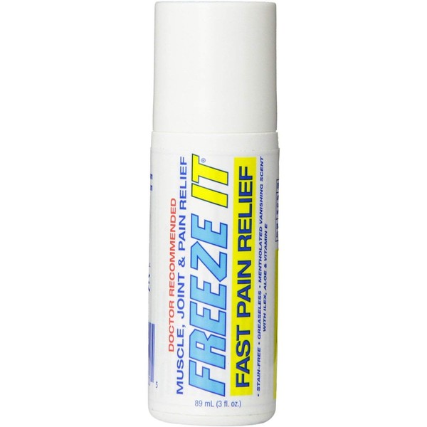 Freeze It Advanced Therapy Roll-On 3 oz (Pack of 4)