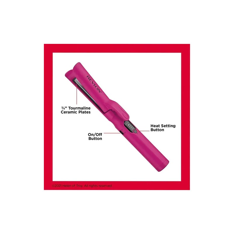 Alaciadora De Cerámica Inalámbrica Usb Revlon