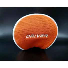 Powerbilt Vintage Power-Bilt Driver Golf Club Head Cover Orange/Black