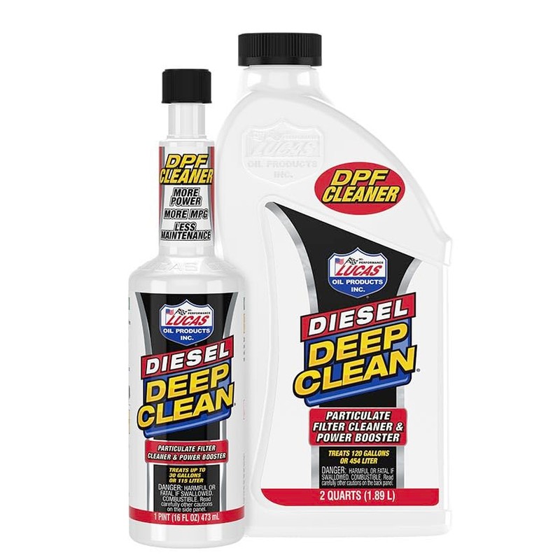 Lucas Oil 10872 Oil Diesel Deep Clean, 16 Ounce