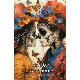 Dia De Los Muertos Love You Forever Stunning Day of the Dead  11x17 by Navarro