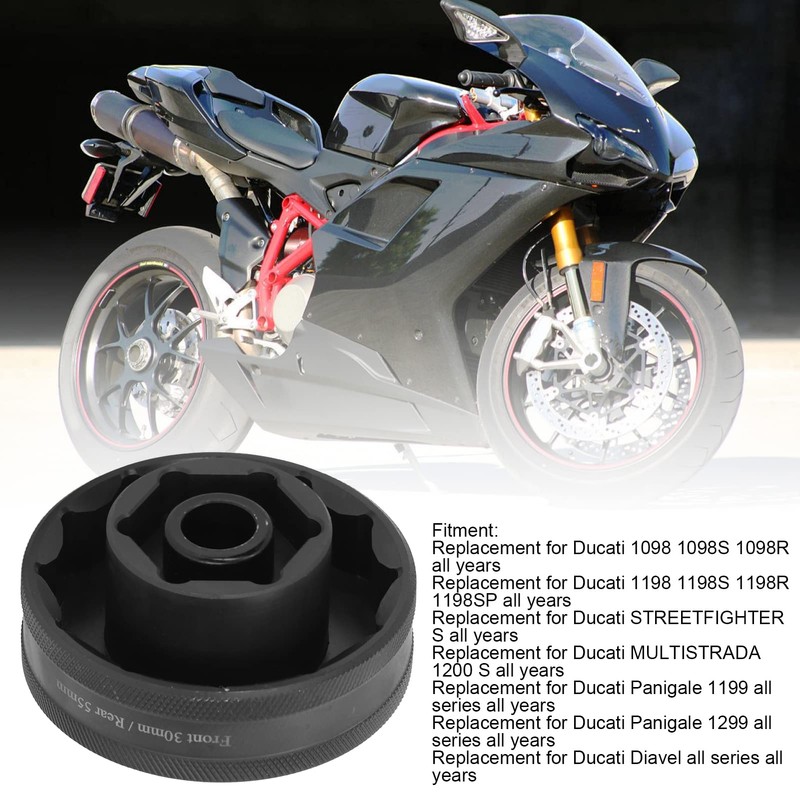 Aramox Wheel Nut Socket Tool Fit for Ducati 1098 1198