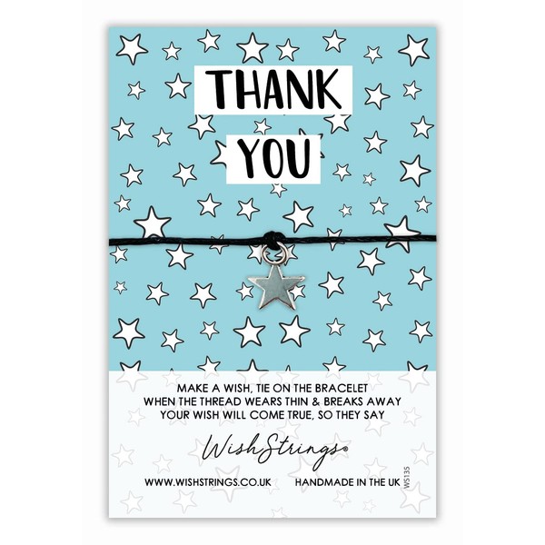 WishStrings, Thank You - Friendship Bracelet – Beautiful String Bracelets