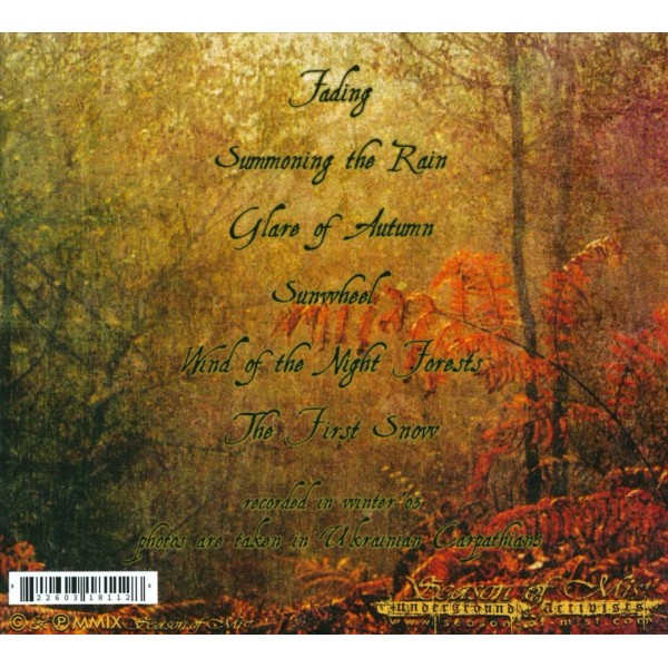 DRUDKH - AUTUMN AURORA [DIGIPAK] NEW CD