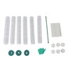6PCS Plastic Moss Poles for Monstera Small Medium Climbing Plants