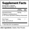 Daitea Resveratrol 3000 mg Capsules - With Black Pepper -