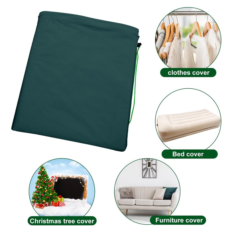Christmas Tree Storage Bag Xmas Tree Cover Upright Tree Dust